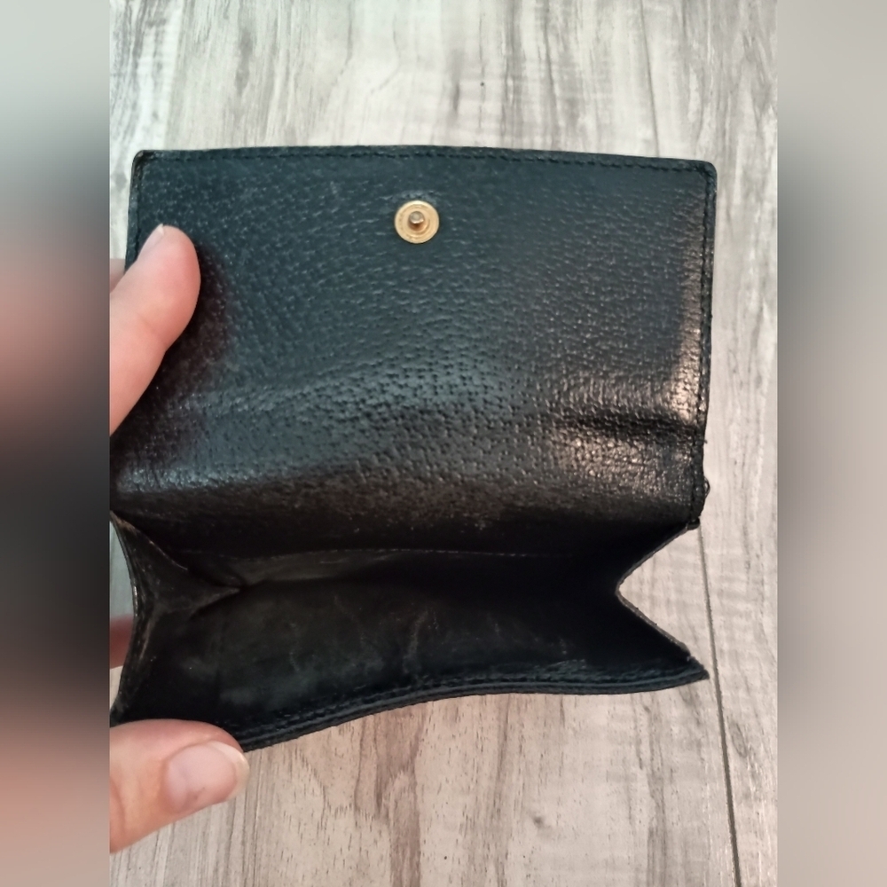 Gucci Wallet Bi-Fold Gg Pattern Canvas Black - Picture 10 of 13